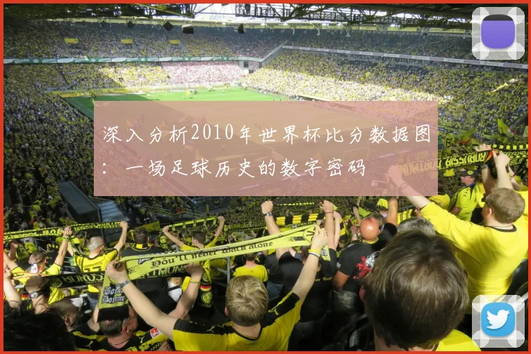深入分析2010年世界杯比分数据图:一场足球历史的数字密码